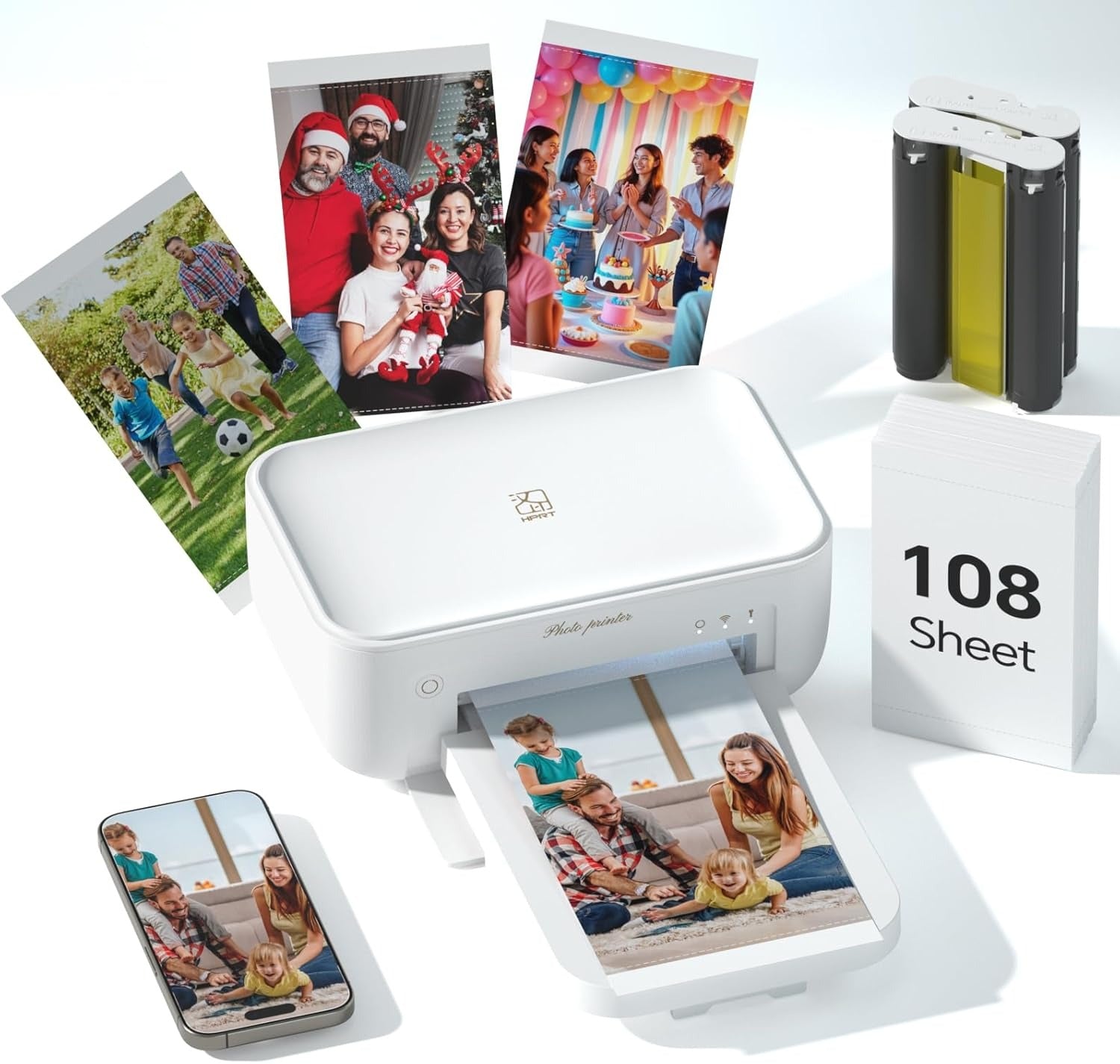 4x6 Photo Printer Portable Color Picture Printer for iPhone, Android - Colorsprinter