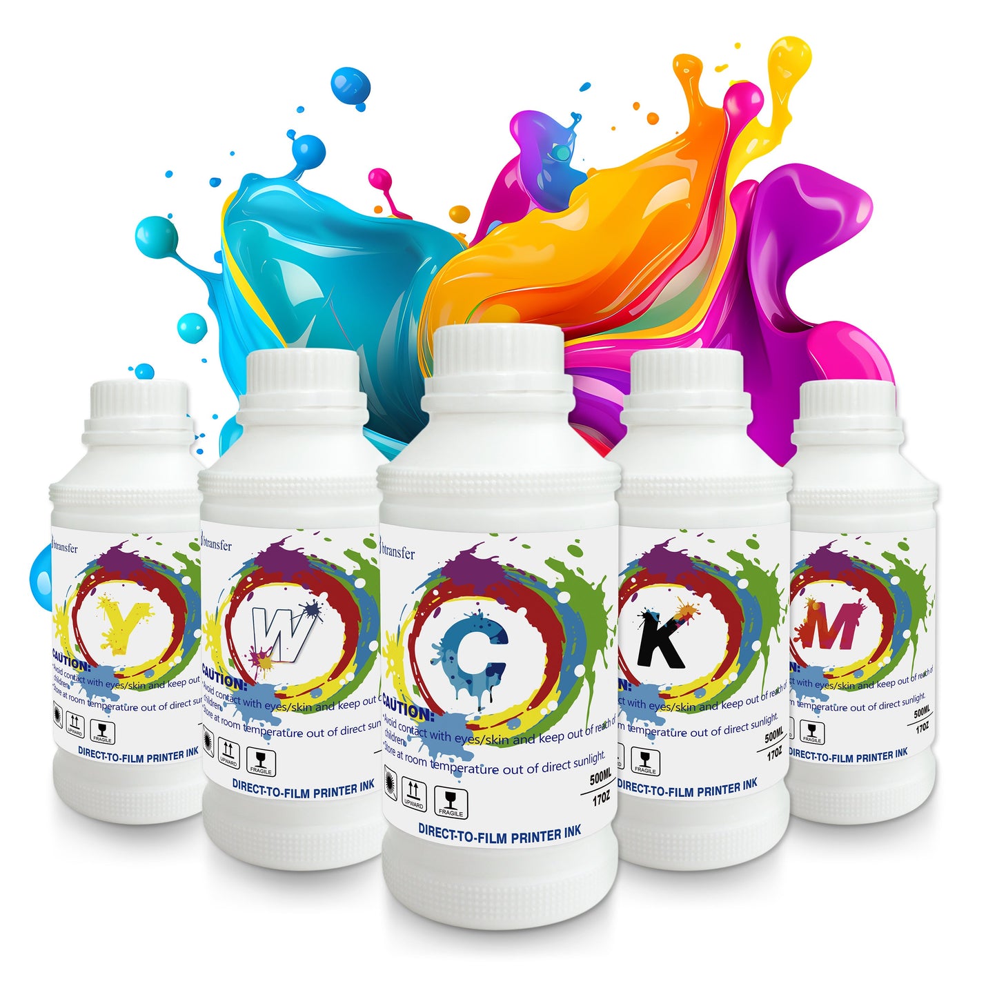 Btransfer DTF Ink 3000ML, DTF Transfer Ink for PET Film
