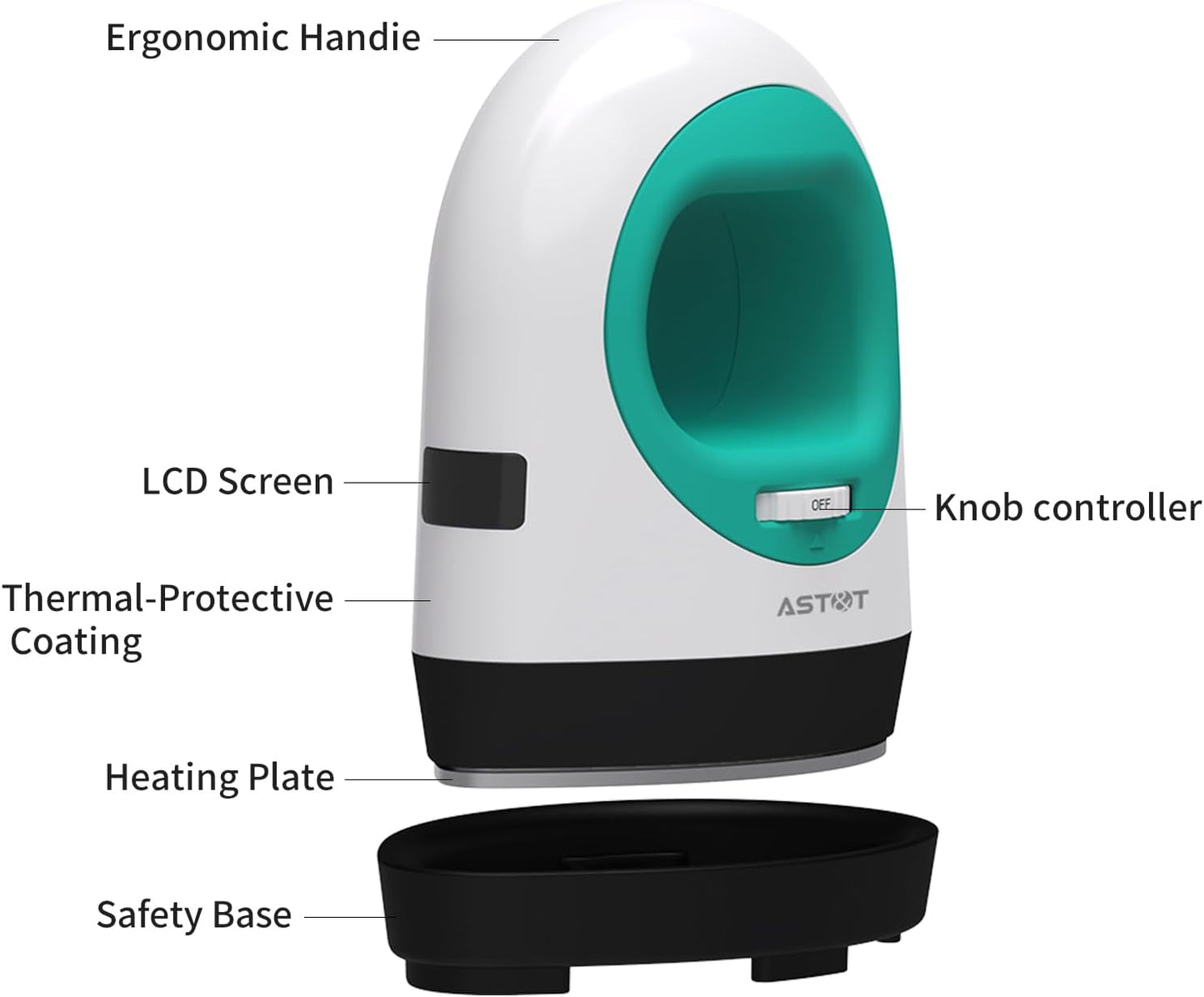 Portable Small Mini T-Shirt Hat Heat Press Machine Iron Press - Colorsprinter