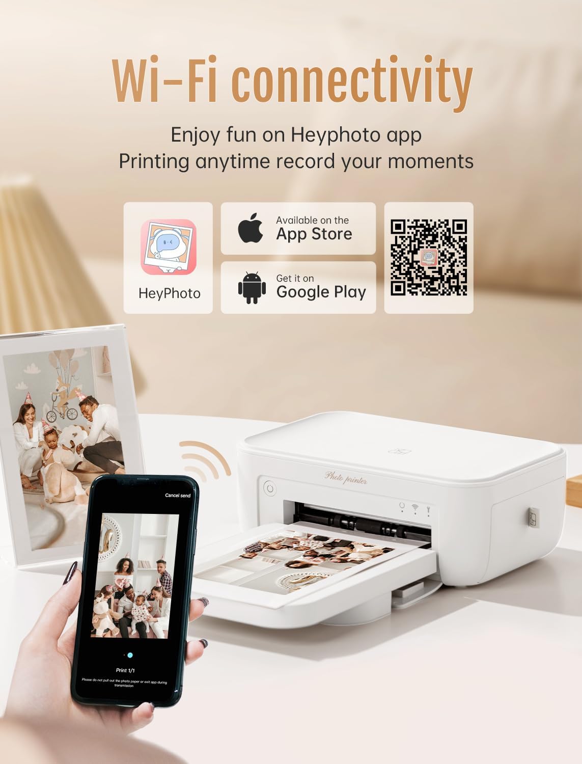 4x6 Photo Printer Portable Color Picture Printer for iPhone, Android - Colorsprinter