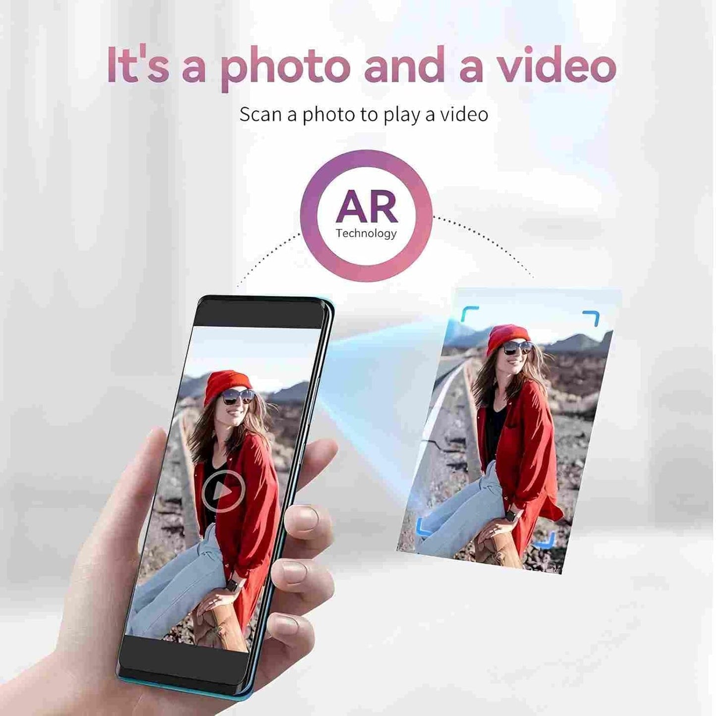 2x3 Mini Bluetooth Photo Printer for iOS/Android - Colorsprinter