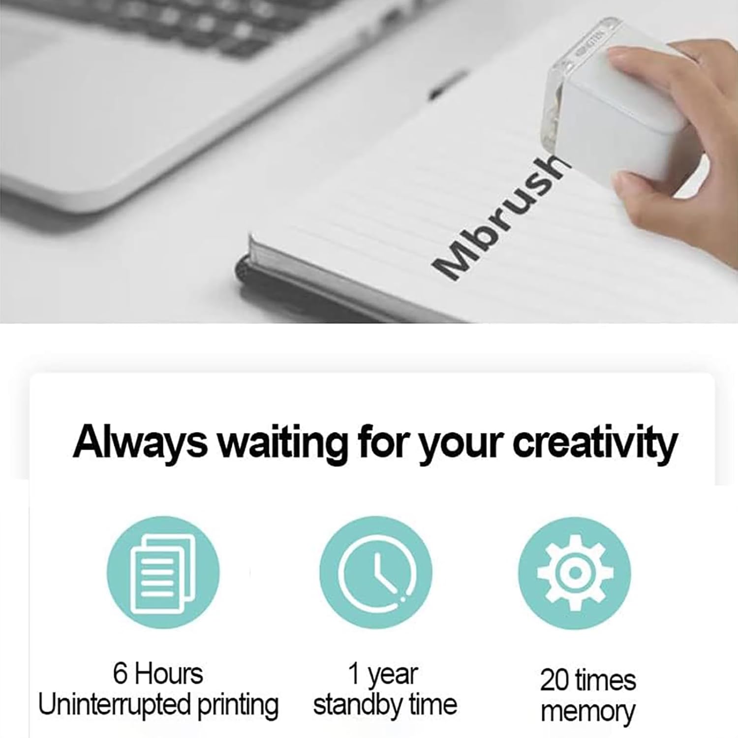 Portable Mini Wifi Handheld Edible Printer For DIY Coffee Bread Food - Colorsprinter