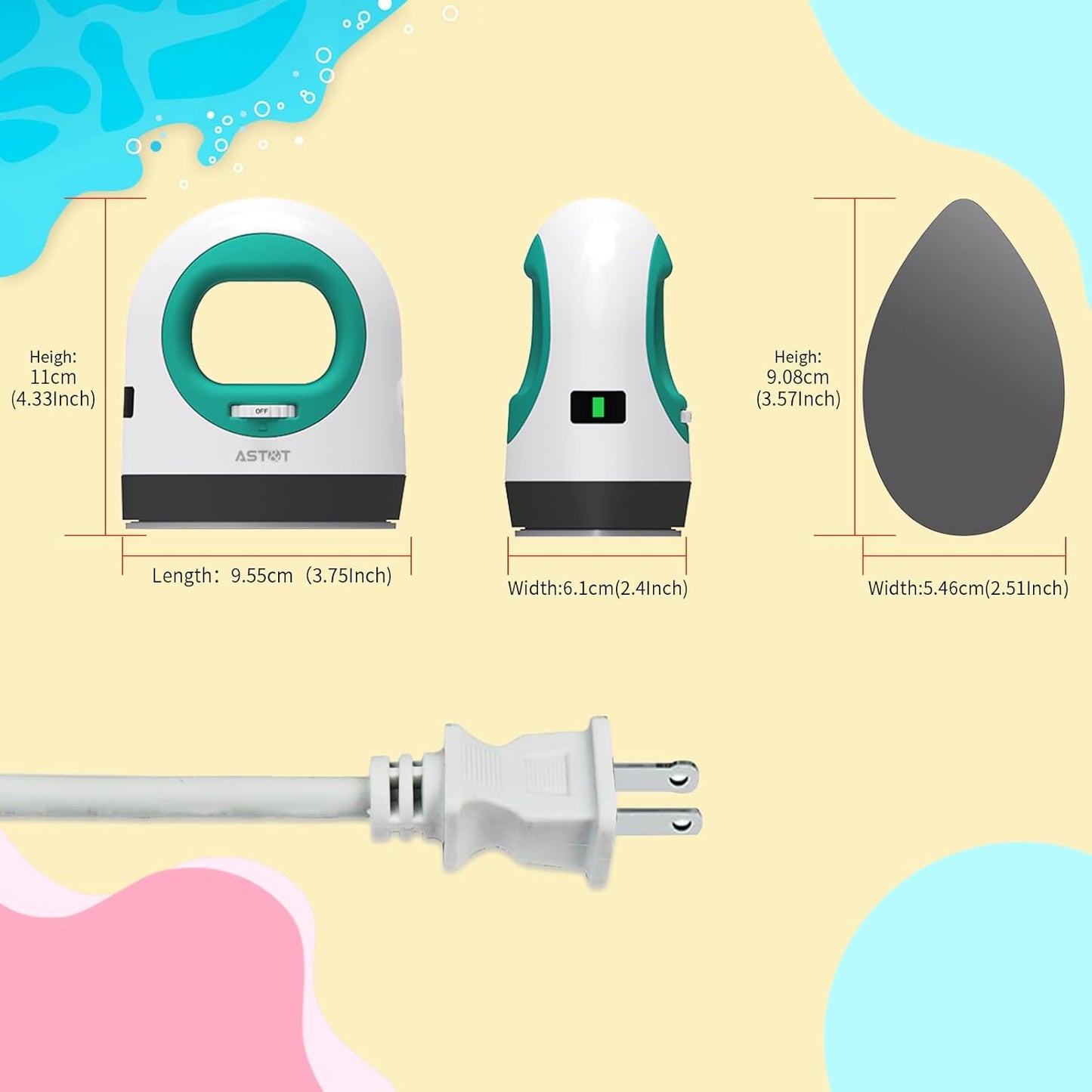 Portable Small Mini T-Shirt Hat Heat Press Machine Iron Press - Colorsprinter