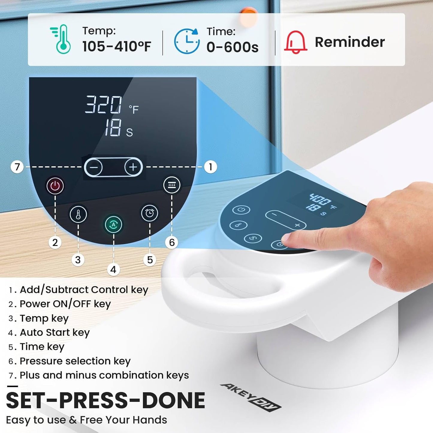 Portable Auto Heat Press Machine for T Shirts Hoodie - Colorsprinter