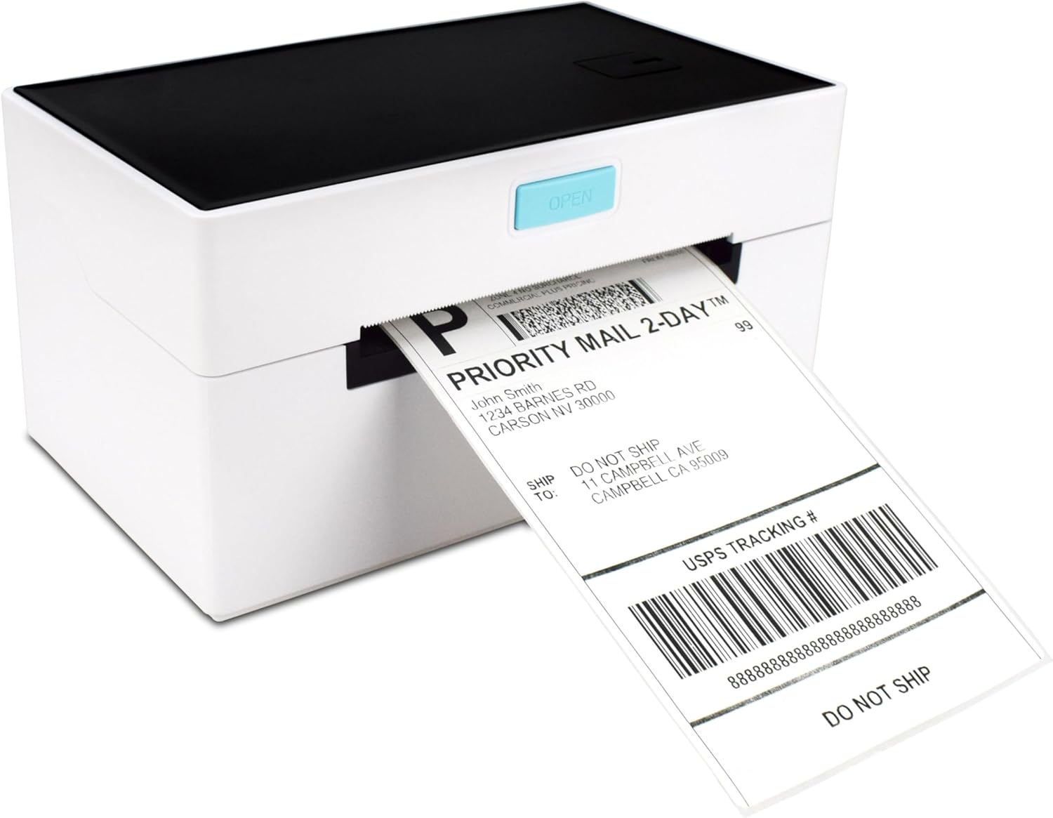 Wireless 4x6 Bluetooth Thermal Label Printer For Small Business - Colorsprinter