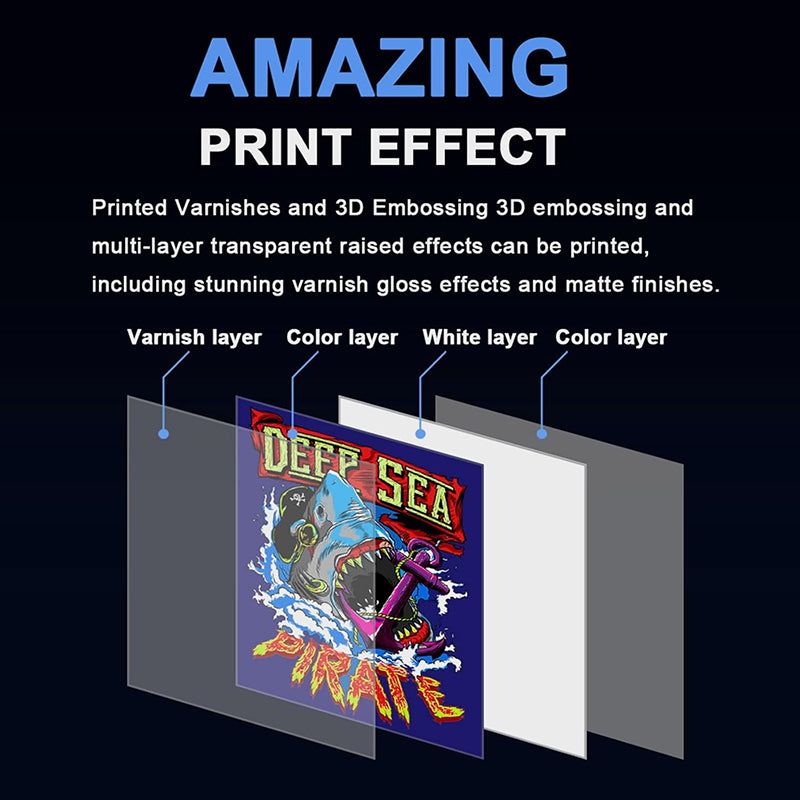 A3 UV Printer XP600 UV Flatbed DTF Printer Inkjet Printing Machine