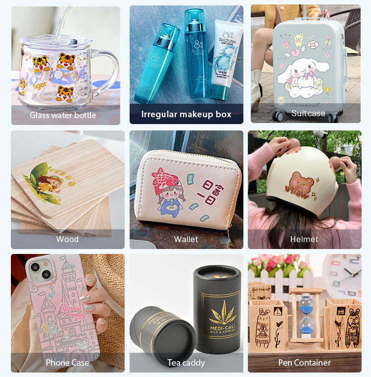 DX7 A3 UV DTF Printer Small Tumblers Sticker Cup Wraps Printer