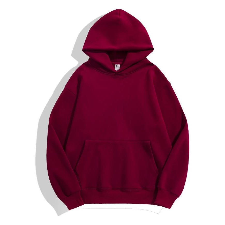 Custom Blank Wholesale 500 gsm Cotton Hoodies Men Pullover Sweatshirts
