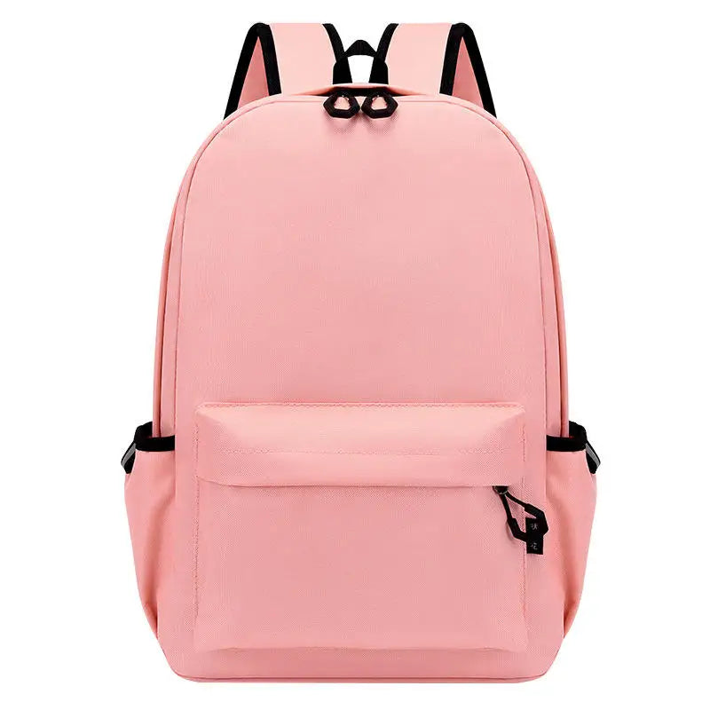 Blank Custom Oxford Casual Dual Shoulder Student Backpack