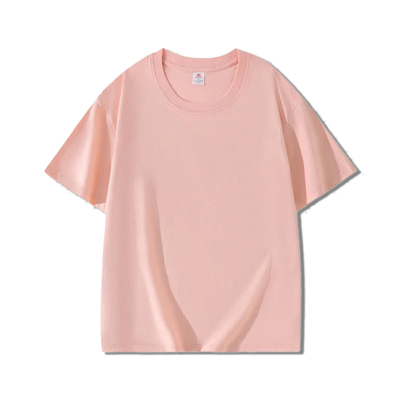 Blank Custom Cotton 220gsm Men Tshirts For Women - Colorsprinter