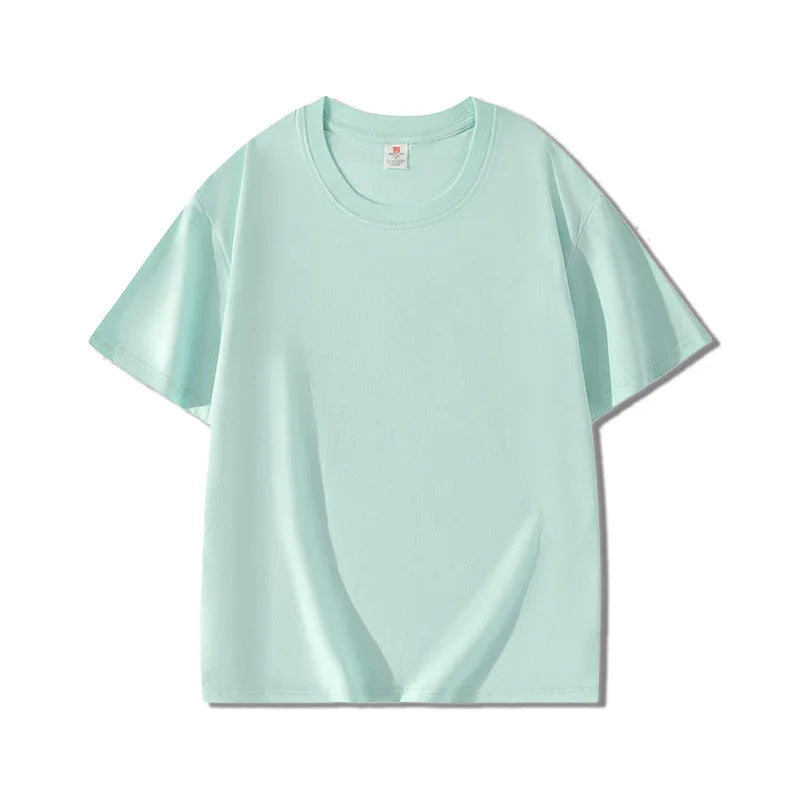 Blank Custom Cotton 220gsm Men Tshirts For Women - Colorsprinter
