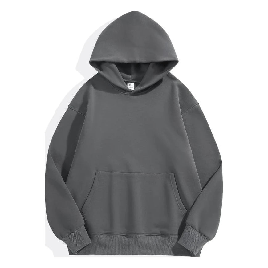 Custom Blank Wholesale 500 gsm Cotton Hoodies Men Pullover Sweatshirts