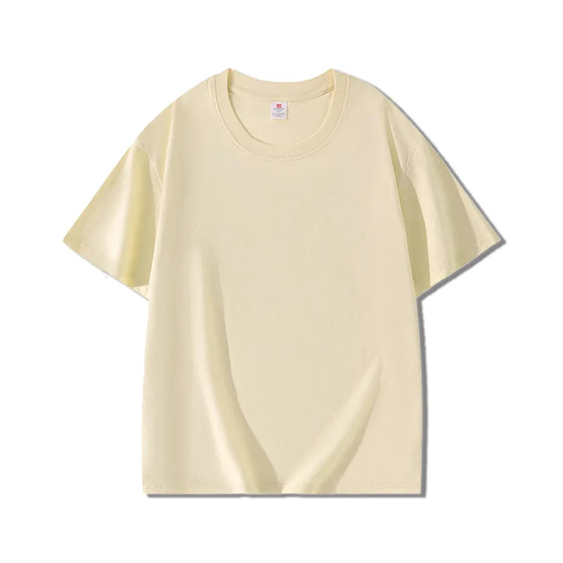 Blank Custom Cotton 220gsm Men Tshirts For Women - Colorsprinter