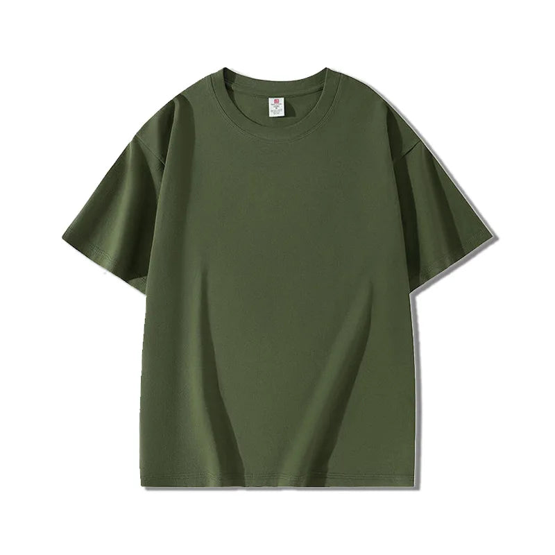 Blank Custom Cotton 220gsm Men Tshirts For Women - Colorsprinter