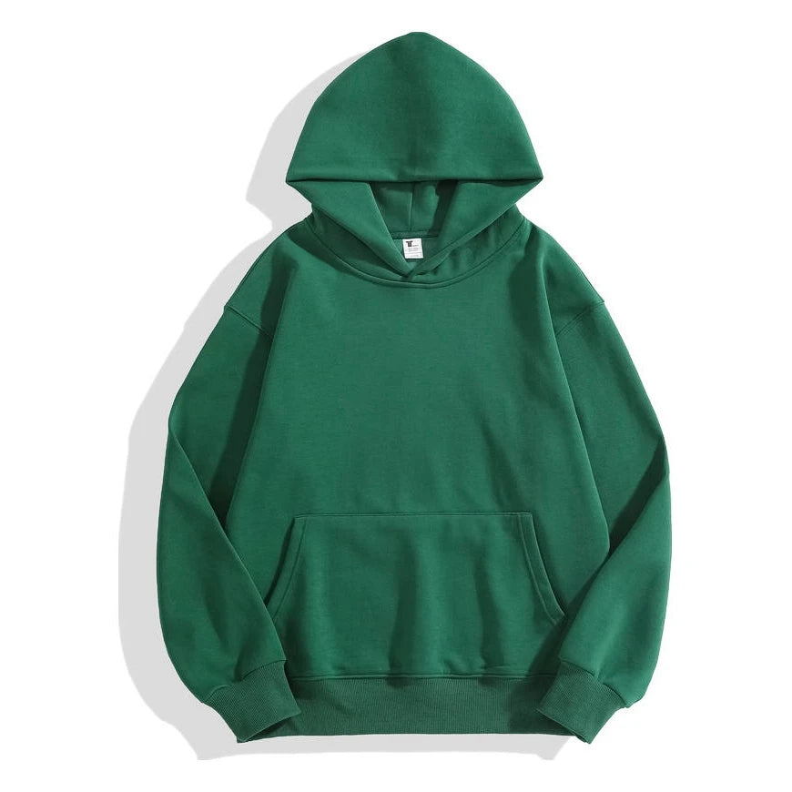 Custom Blank Wholesale 500 gsm Cotton Hoodies Men Pullover Sweatshirts