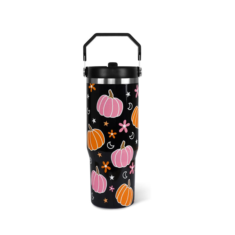 Halloween 30 Oz Stainless Steel Tumbler Steel Coffee Cup Mug Gift Halloween 2 30 Ounces
