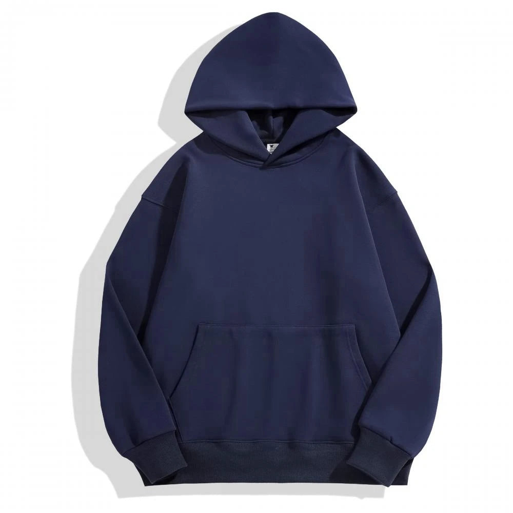 Custom Blank Wholesale 500 gsm Cotton Hoodies Men Pullover Sweatshirts