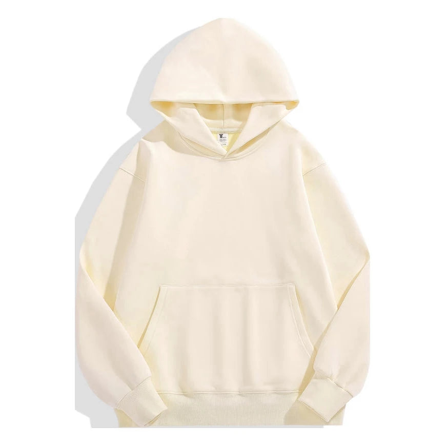 Custom Blank Wholesale 500 gsm Cotton Hoodies Men Pullover Sweatshirts