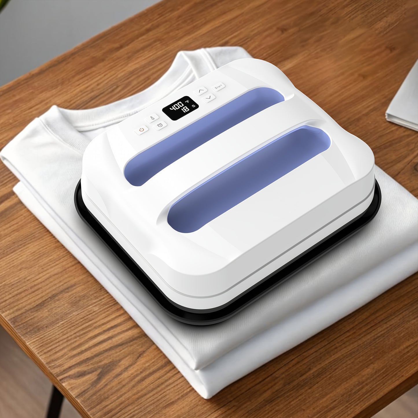 12x10 Portable Heat Press Machine Iron Press For Tshirt Hats Bags