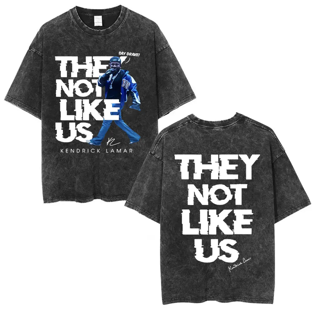 Men Women Fashion Hip Hop They Not Like Us T-shirt Streetwear