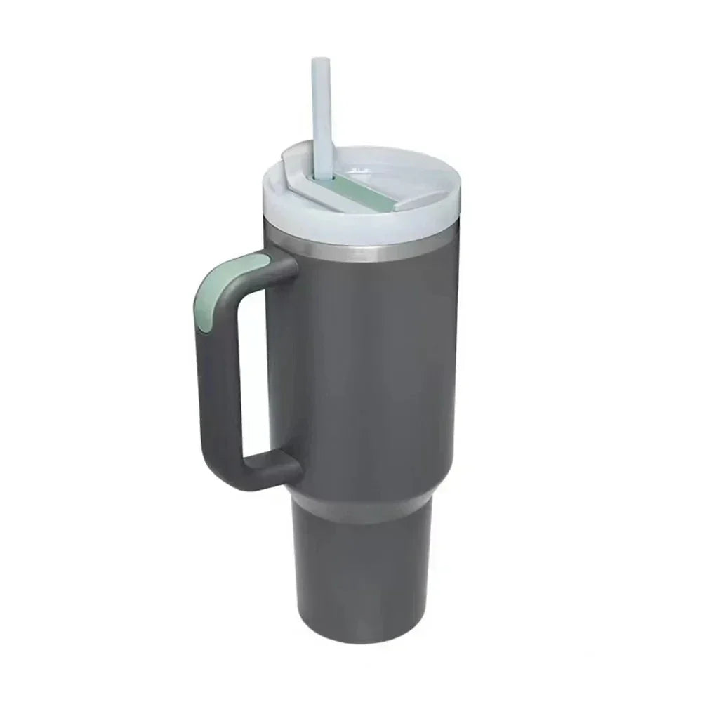 Blank wholesales 40 oz Stainless Steel Tumbler Travel Coffee Mug 40oz (1200ml) darkgray