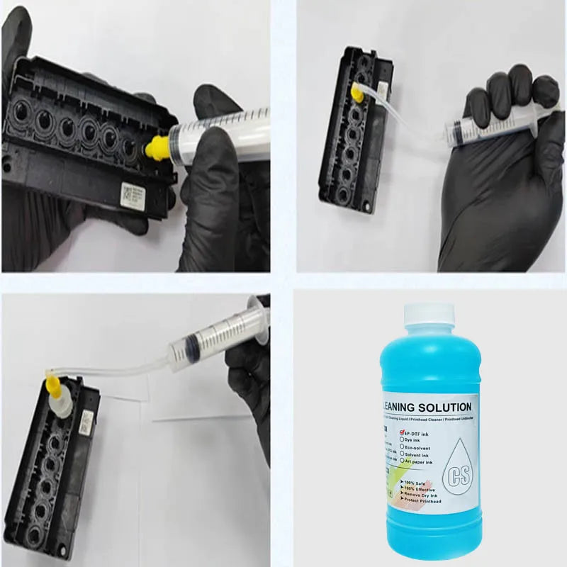 Universal DTF Printhead Cleaning Solution Epson XP600 L1800 Printer