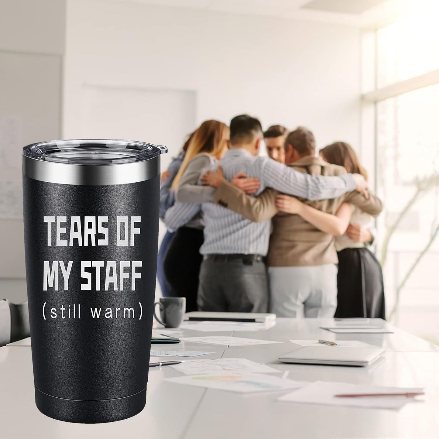 Tears of My Staff Funny Gifts for Boss Tumbler Funny Coffee Mug Gift