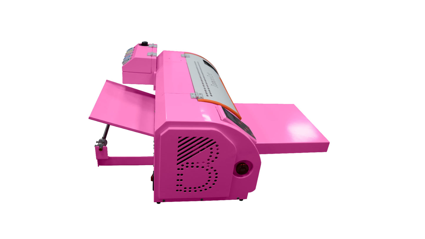 XP600 A3 Pink DTF Printer Bundle Printing Machine T Shirt Making Kit