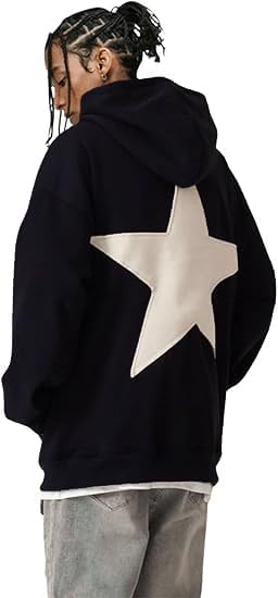 Star Y2k Hoodie Graphic Hoodies Crewneck Sweatshirt