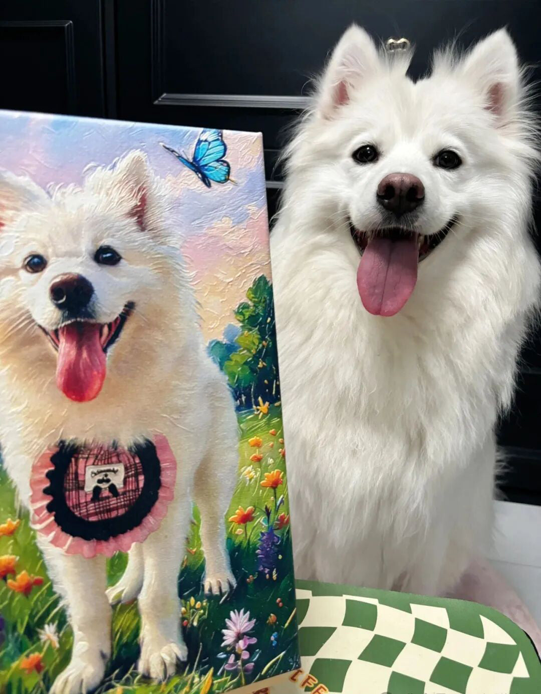 Personalized Dog Portrait Oil Painting Funny Dog Mom Gifts