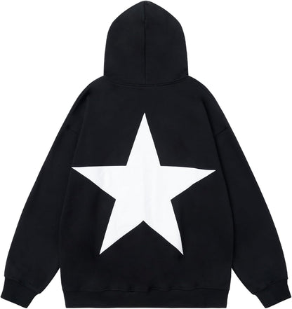 Star Y2k Hoodie Graphic Hoodies Crewneck Sweatshirt