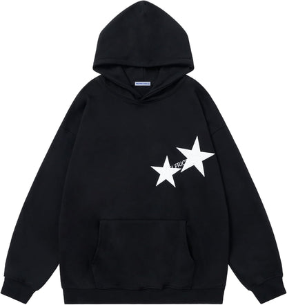 Star Y2k Hoodie Graphic Hoodies Crewneck Sweatshirt