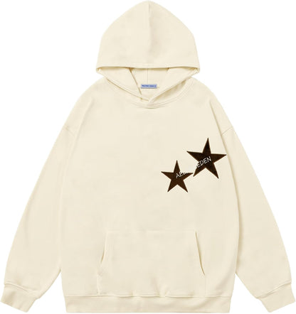 Star Y2k Hoodie Graphic Hoodies Crewneck Sweatshirt