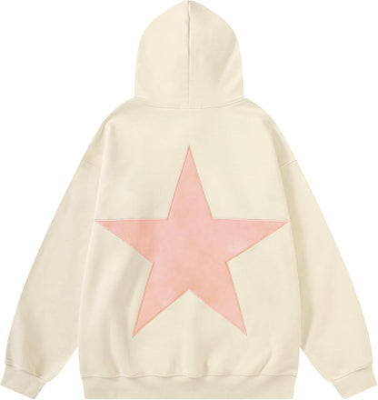 Star Y2k Hoodie Graphic Hoodies Crewneck Sweatshirt