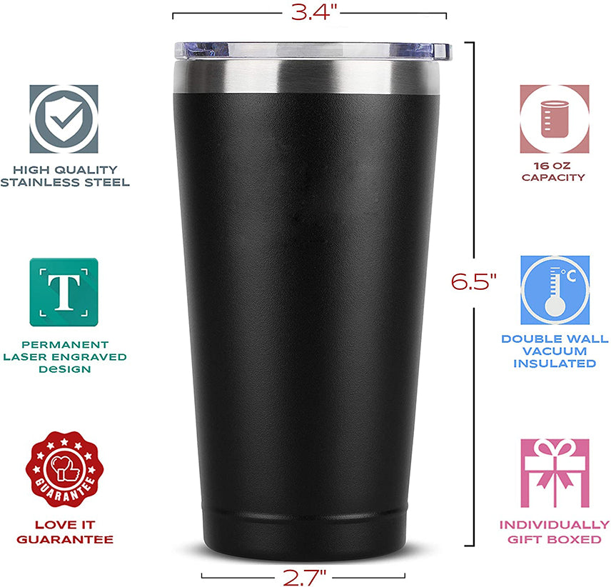 Quitter Congrats On Escaping 20oz Insulated Tumbler Goodbye Gifts