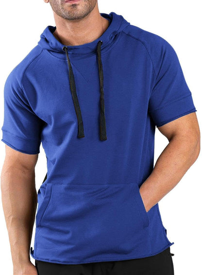 Blank Custom Wholesale Women Men Short Hoodie Pullover Sweatshirt - Colorsprinter