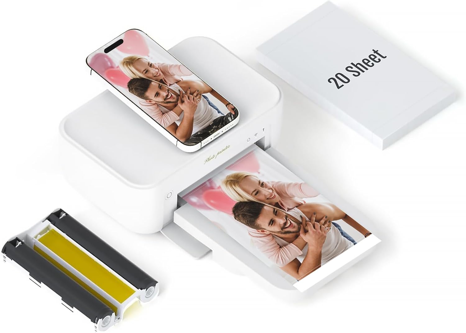 4x6 Photo Printer Portable Color Picture Printer for iPhone, Android - Colorsprinter