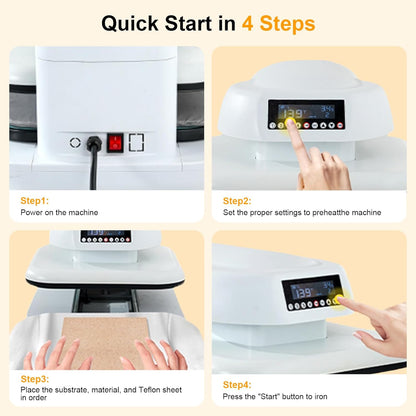 Auto Heat Press Heat Press Machine for T Shirts