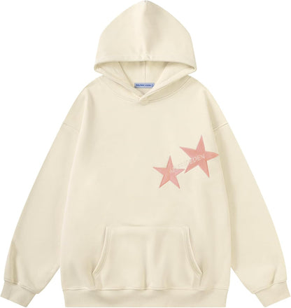 Star Y2k Hoodie Graphic Hoodies Crewneck Sweatshirt