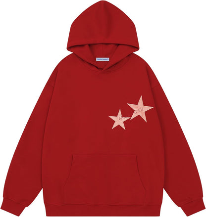 Star Y2k Hoodie Graphic Hoodies Crewneck Sweatshirt