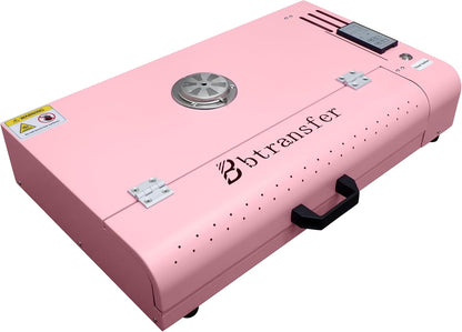 A3+ Pink DTF  Curing Oven Dryer with Time Temperature Control