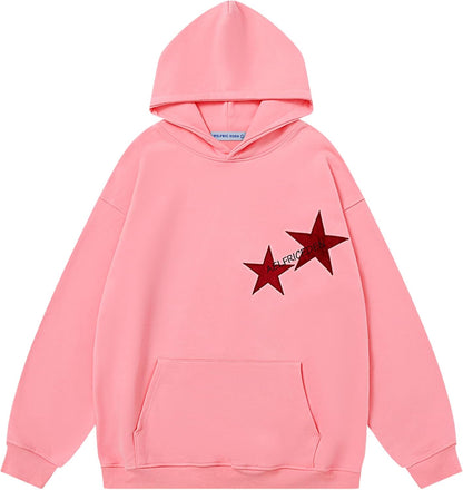 Star Y2k Hoodie Graphic Hoodies Crewneck Sweatshirt