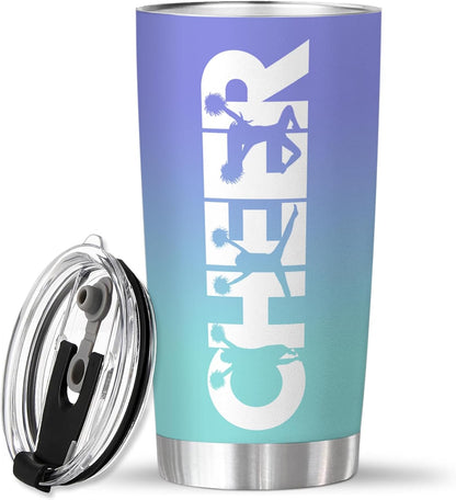 Radiologist Rad Tech 20 Oz Tumbler Metal,Mug Cupradiology Tech Gifts Cheer Blue Purple