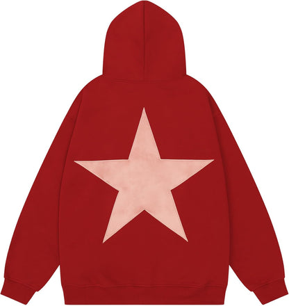 Star Y2k Hoodie Graphic Hoodies Crewneck Sweatshirt