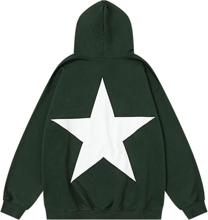 Star Y2k Hoodie Graphic Hoodies Crewneck Sweatshirt
