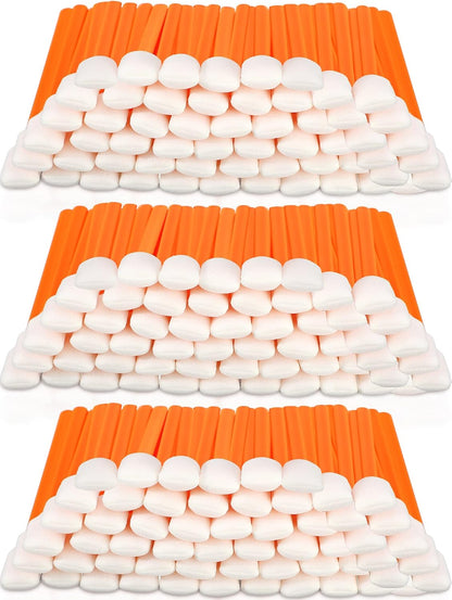 Cleaning Swabs 5.1 Inch, Foam Tips Sponge Sticks for Printer Orange(500pcs)