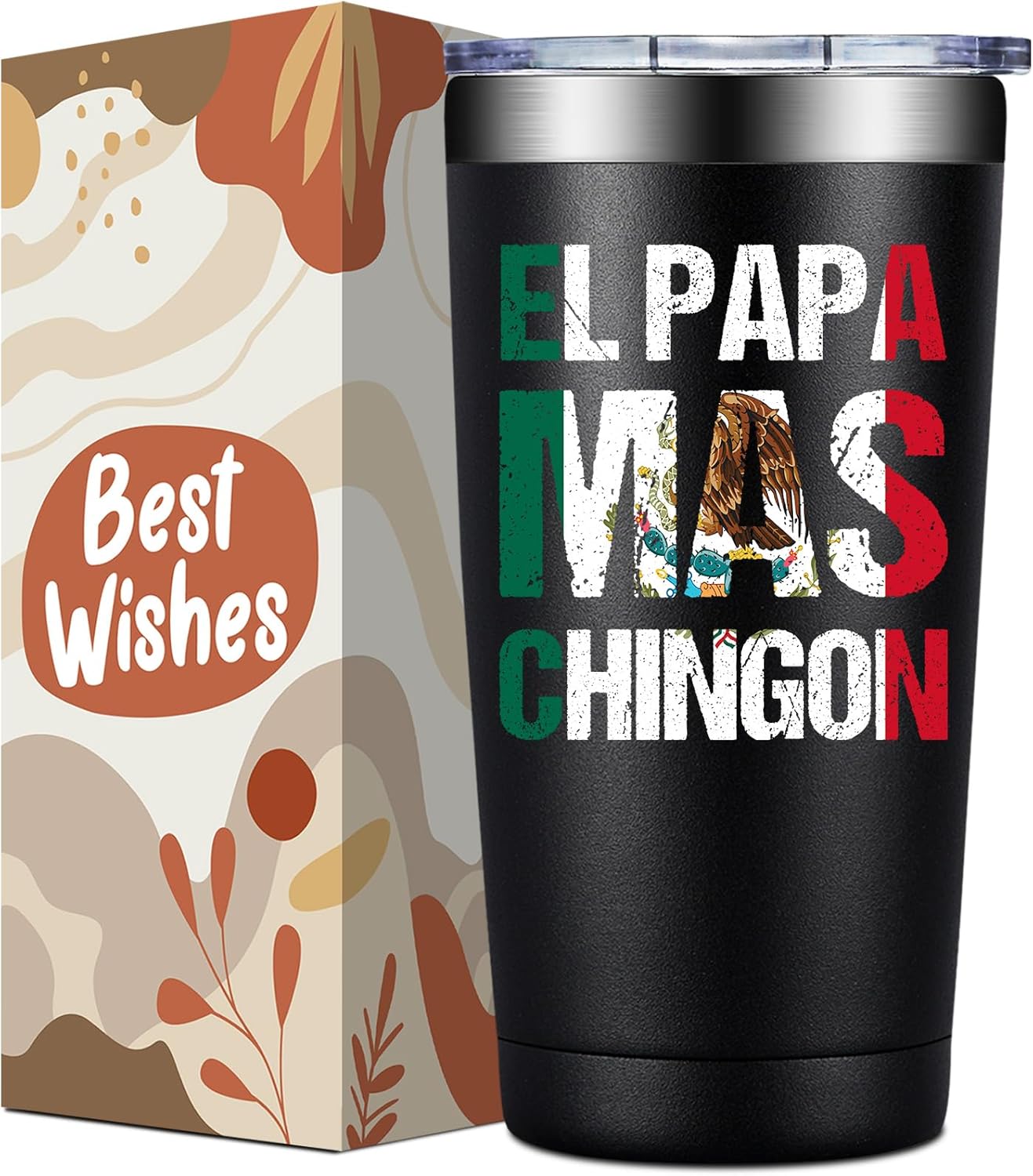 Usmc Anniversary Christmas Gift For Men 20oz Tumbler Coffee Cup Mug Regalo Para Papa Black