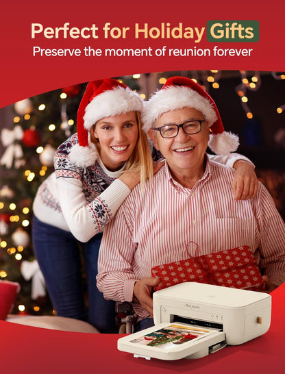 HPRT Photo Printer 4x6,Instant Picture Printer for iPhone, Android