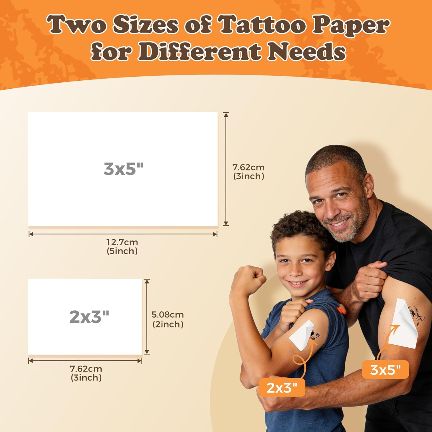 Phomemo TK32 Temporary Tattoo Printer Kit 50 Papers 8 Markers