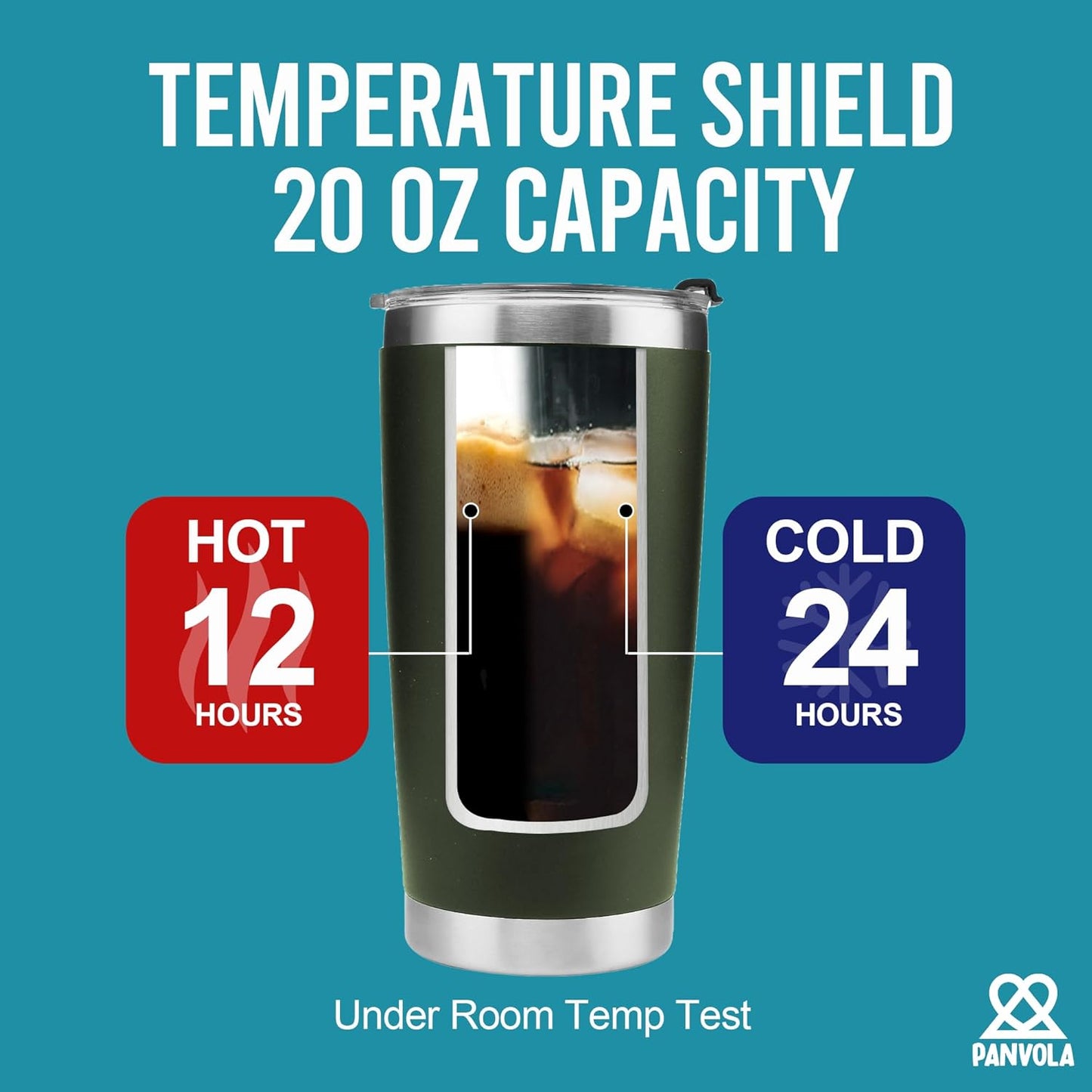 Motorcycle American Flag Vacuum Insulated Tumbler Travel Mug Gifts